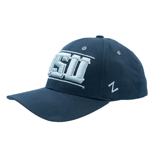 Embroidered USU Aggie Bull Adjustable Navy Hat